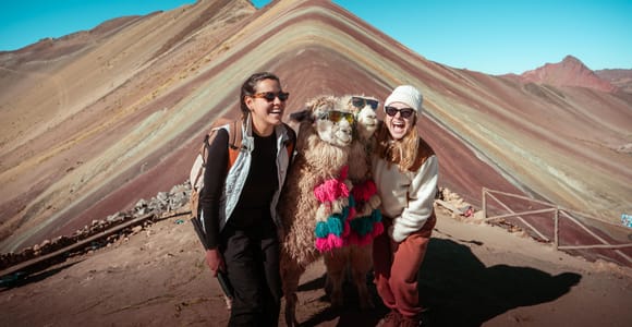 Cusco: Rainbow Mountain Tour and optional Red Valley Hike