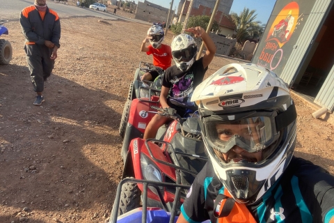 Au départ de Marrakech : Excursion en quad dans le désert et promenade à dos de chameau