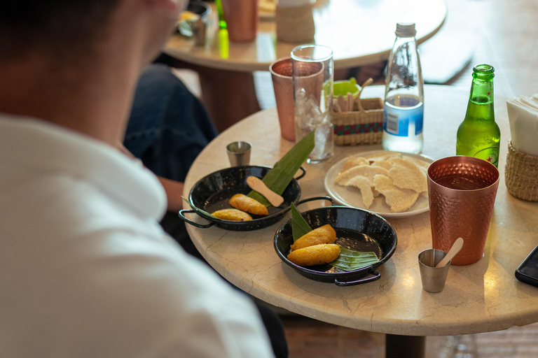 Caribbean Hot Sauces and empanadas Tasting