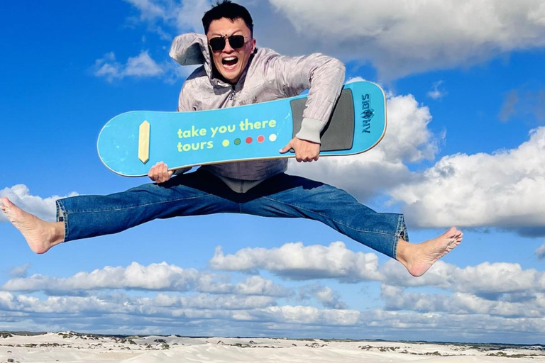 Perth to the Pinnacles with 4WD desert drive & sandboarding
