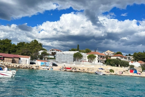 Split: Bootstour zur Blauen Lagune, Čiovo und Labadusa StrandSplit, Magische Blaue Lagune & drei Inseln Tour mit Schnellboot