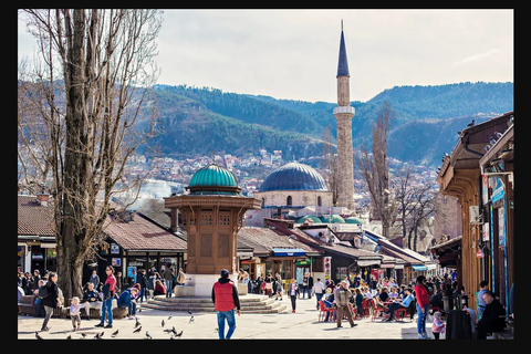 From Mostar: Sarajevo Day Trip with Old Town Walking Tour