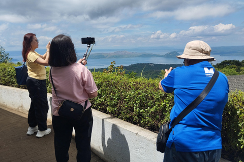 Manille : Visite des hauts plateaux de Tagaytay et du volcan Taal