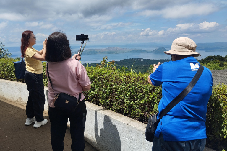 Manille : Visite des hauts plateaux de Tagaytay et du volcan Taal