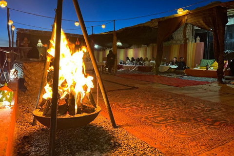From Marrakech: Agafay Desert Quad Bike Tour with Dinner