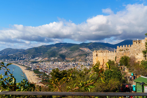 Alanya: Castle, Cave, Beach, & Harbor Tour with Lunch