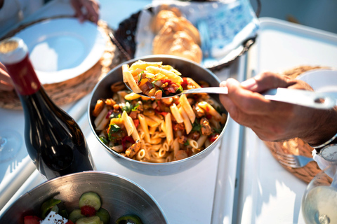 Héraklion : Tour en bateau au coucher du soleil sur l'île de DiaCircuit avec transferts