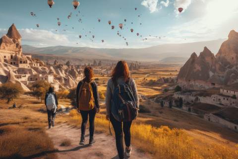 Da Istanbul: Tour completo di 3 giorni in Cappadocia e voliTour privato