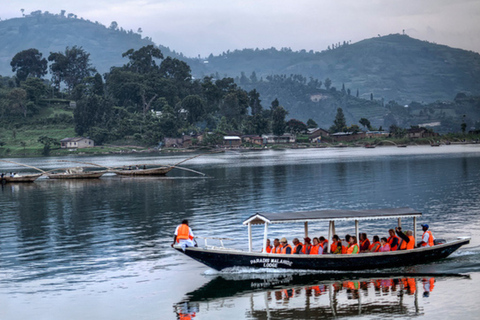 Kigali: Lake Kivu Boat Tour, Hot Springs, & Village Visit
