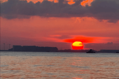 Isla Mujeres: El Meco Ruins, Snorkel, and Sunset Boat Tour