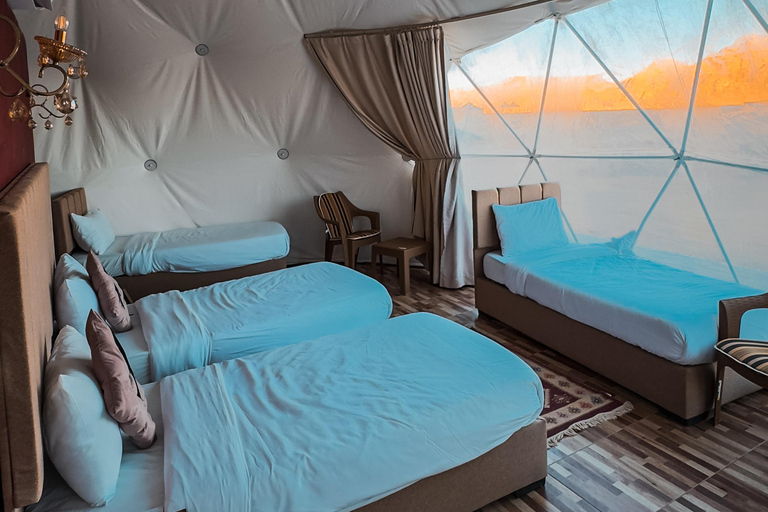 Wadi Rum: Desert Camp Tour With Jeep Safari And Star Gazing: