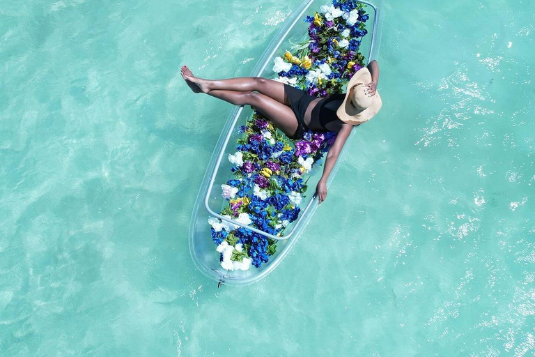 Séance photo en kayak sur drone à Montego Bay