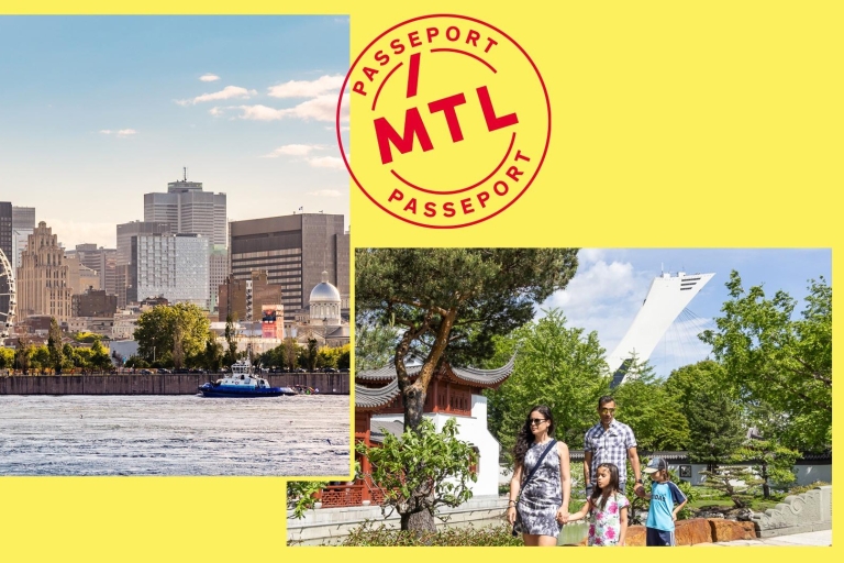 Montreal: pas voor 5 attractiesMontreal: winterpas voor 5 attracties