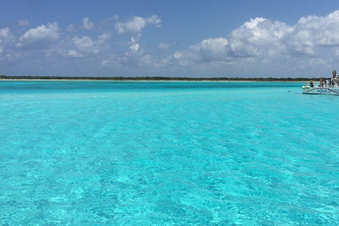 Van Riviera maya; catamaran alleen voor volwassenen naar isla mujeres