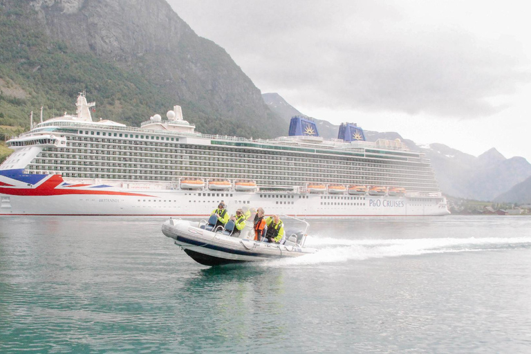 Olden: Nordfjord RIB rondvaart met live commentaar