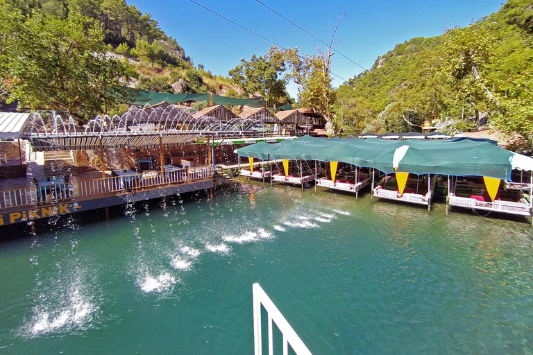 Alanya: Tour d&#039;avventura della grotta di Dim e del fiume DimçayTrasferimenti dagli hotel di Alanya