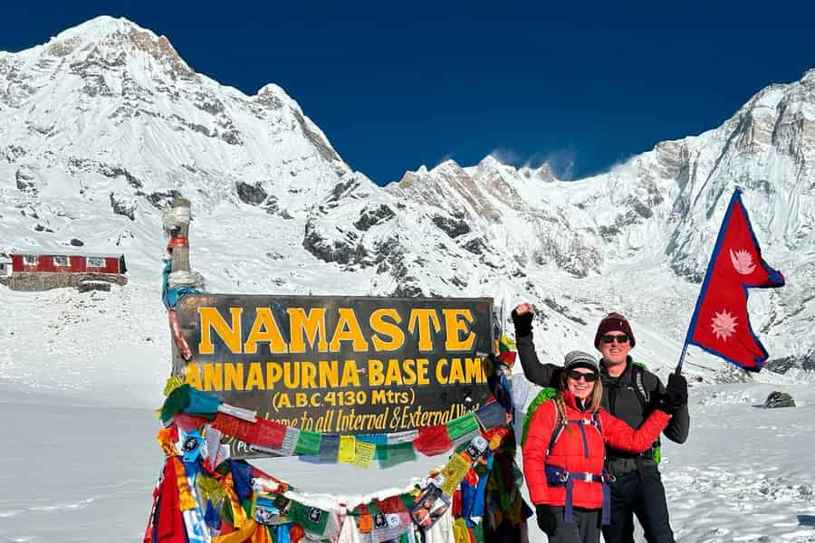 Pkr/Kathmandu: 5-tägige Annapurna Base Camp & Hot Spring Trek. Foto: GetYourGuide