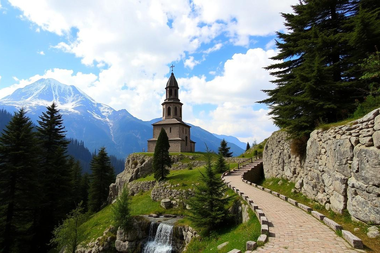 Depuis Tbilissi : Excursion à Kazbegi avec l&#039;église de Gergeti