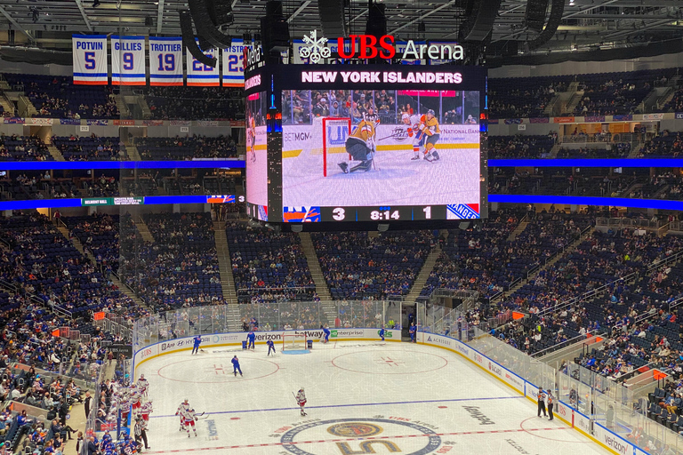 Elmont: New York Islanders UBS Arena Ice Hockey Game Ticket Lower Sideline