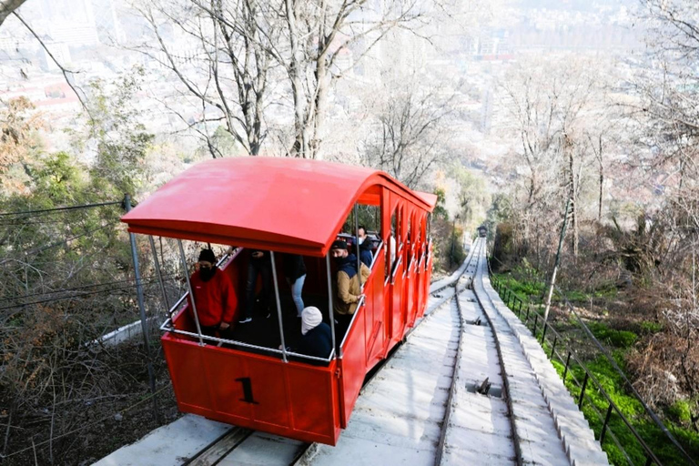 Santiago: Private City Tour with Funicular Ride