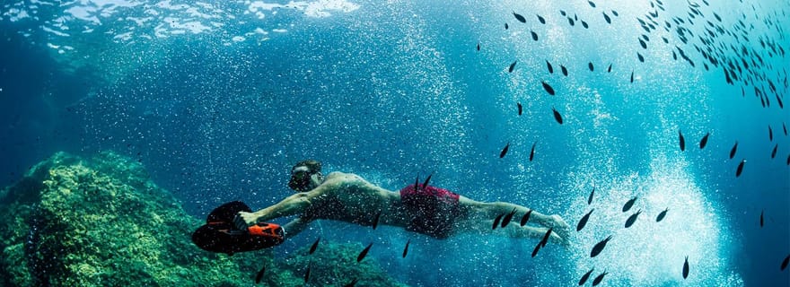 Martinique : Location 40mn scooter sous-marin avec livraison sur votre lieu