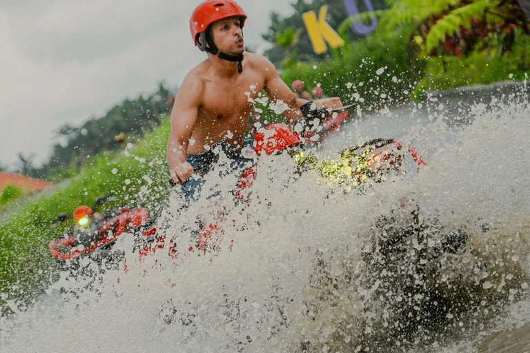 Ubud: Kuber Premium ATV with 750m+Tunnel & Waterfalls Single ATV (1 person) – Premium Track (1.5 hours)
