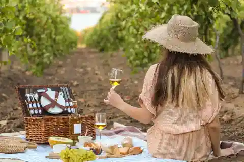 Monforte d'Alba: Picnic & Big Benches