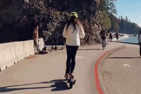 Explore Stanley Park on E-scooters: Seawall, & Hidden Gems