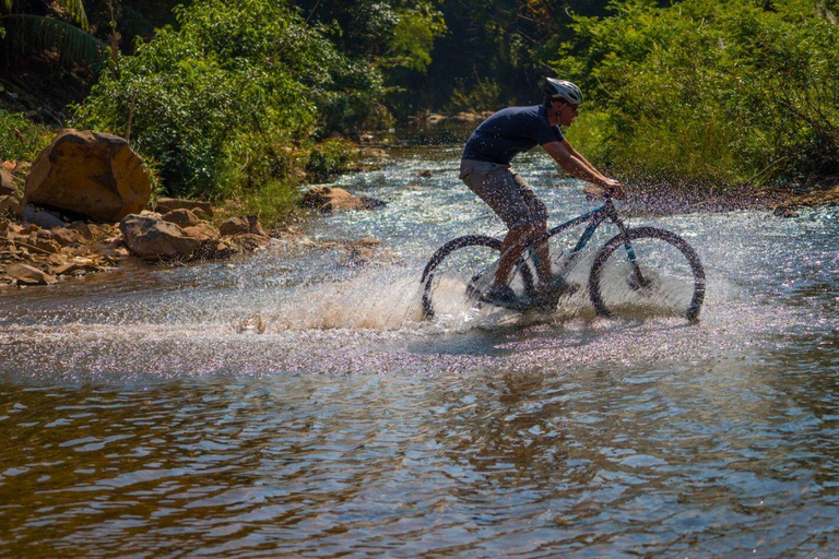 Luang Prabang: Biking, Trekking and Waterfall Private Tour