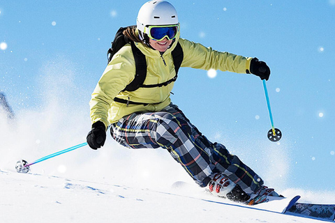 Busan : excursion d&#039;une journée à la station Eden Valley Resort pour faire du ski, du snowboard et de la lugeForfait complet SLED - Rendez-vous à la gare KTX de Busan