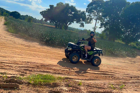 Pattaya : Eco ATV Off-Road Experience (expérience hors route en quad)1 heure de conduite de quad seulement