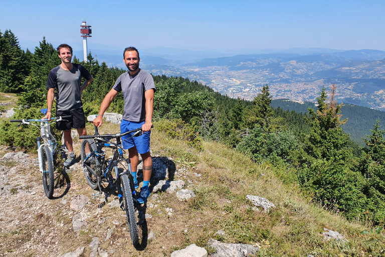 Sarajevo: Trebević Mountain Biking Tour with Picnic Lunch