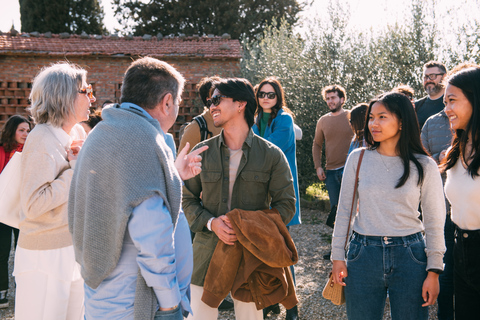 Von Florenz aus: Chianti-Hügel Halbtagestour mit WeinverkostungWeinkeller-Tour auf Englisch