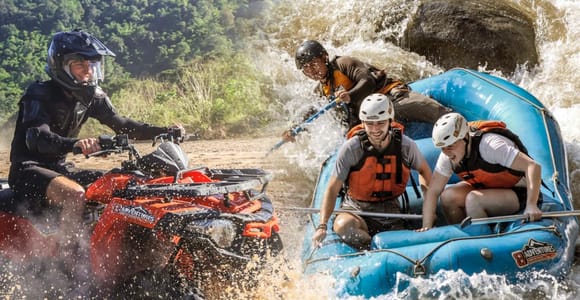Chiang Mai 3-Hour ATV & White-Water Rafting Adventure