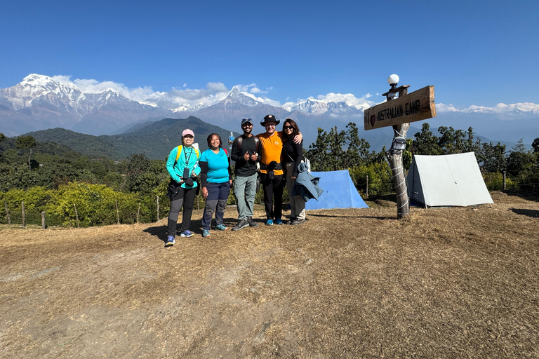 Pokhara: Australian Camp 1 or 2-Day Guided Hike
