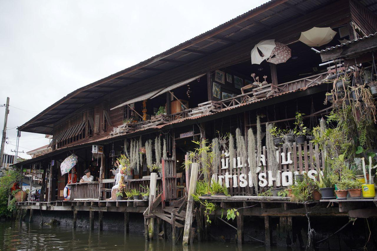 Bangkok: Passeio de 2 horas pelo canal em um barco de teca