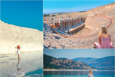 From Alanya: Pamukkale, Hierapolis & Salda Lake Day Trip