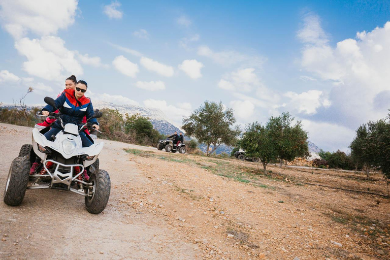 From Hersonissos: Quad Bike Safari in the Mountains of Crete