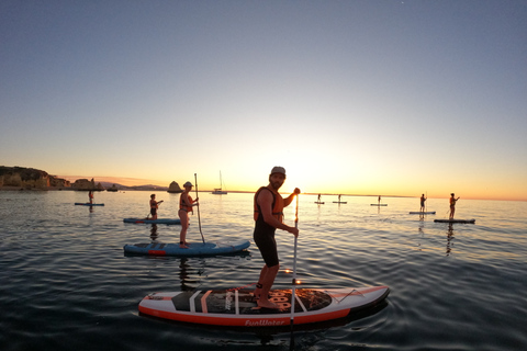 Visite des grottes de SUP à Ponta da Piedade, Lagos