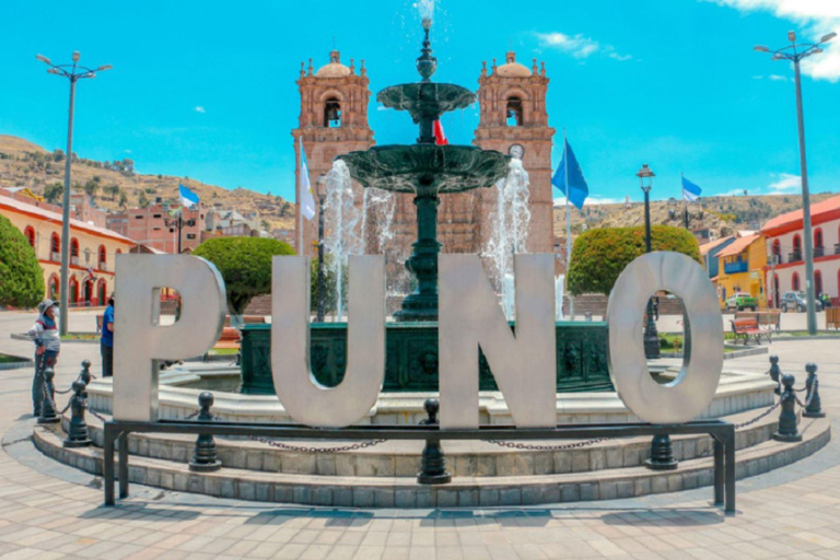 Puno: Guided Walking Tour with Huajsapata Viewpoint