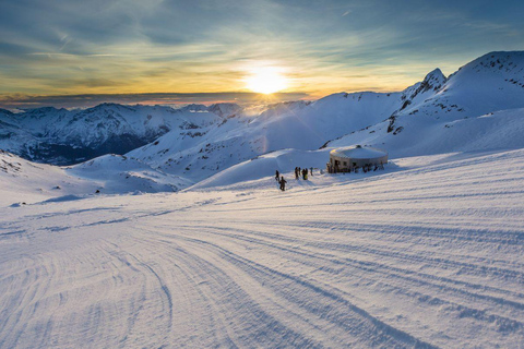 Desde Cannes o Niza: Excursión de un día a esquiar en los Alpes
