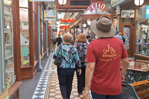 Adelaide: Guided Ultimate Walking Tour with Drink and Snack