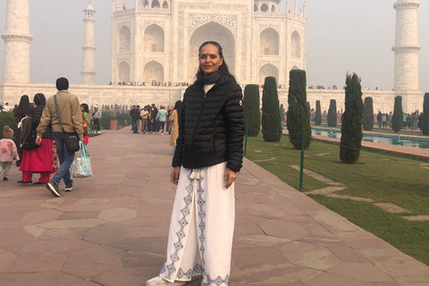 Jaipur to Taj Mahal & Agra Fort Day Tour Delhi Drop Optional Private AC Car + Driver + Authorised Live Tour Guide
