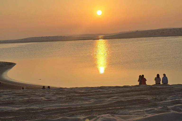 Doha: Sunrise Desert Safari to Inland Sea with Camel Ride