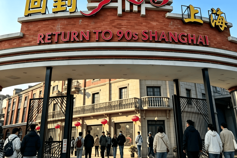 One Day at Shanghai Film Park and Zhujiajiao Water Town