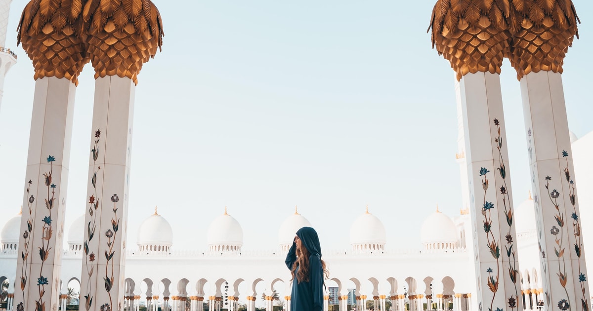 Desde Dubai Visita Guiada A La Gran Mezquita Sheikh Zayed De Abu Dhabi