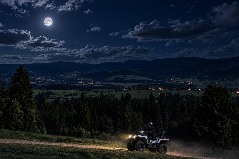 From Krakow: Zakopane Evening Snowmobile/Quad Ride & Bonfire Krakow: Zakopane Evening Snowmobiles & Bonfire Hotel PickUp