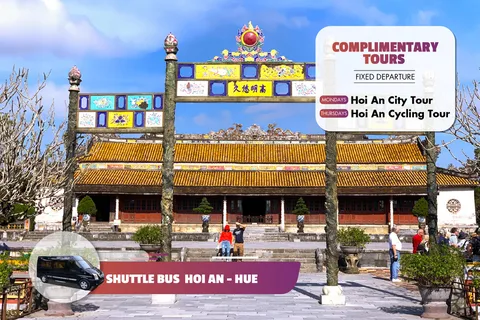 Servicio de traslado desde Hue y Hoi An/ Da Nang