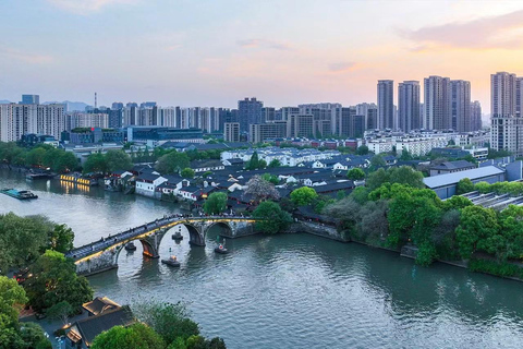 Hangzhou: Grand Canal Cruise, Workshop & Herbal Tea Tour