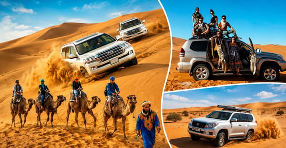 Agadir: 4x4 Mini Sahara Safari, Berber Lunch & Coast